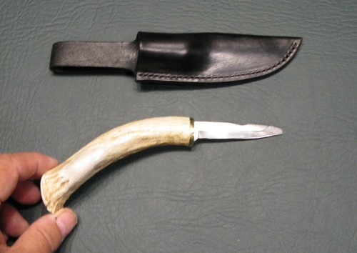 Screw knife and sheath - ,, sass